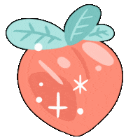 Pastel Fruit Sticker by Rocio
