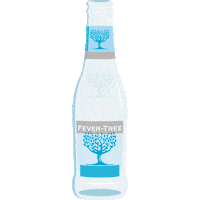 Gin And Tonic Bottle Sticker by Fever-Tree