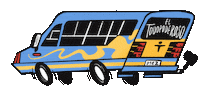 Ride Bus Sticker by Diez