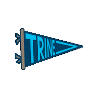 Trine Thunder Sticker by Trine University