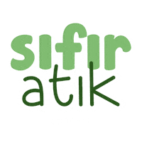 ecodern zero waste no plastic sıfır atık bez çanta Sticker