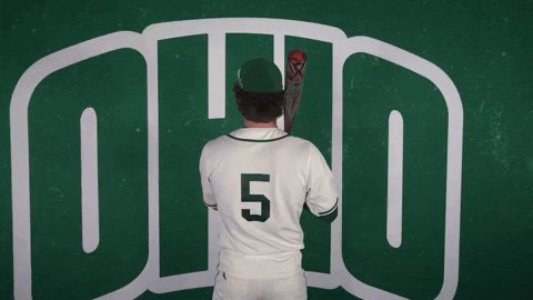 Baseball College GIF by Ohio Bobcats