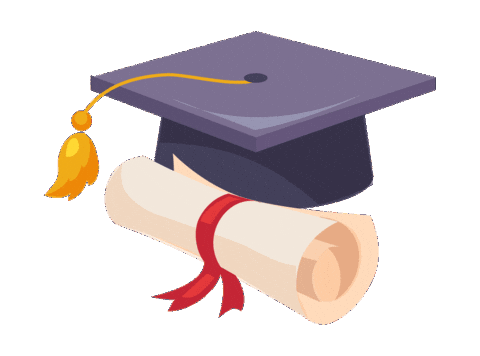 Graduation Dave Sticker by Florida Technical College