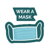 jportman weekend mask covid safe Sticker