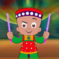 Festival Celebrations GIF by Chhota Bheem