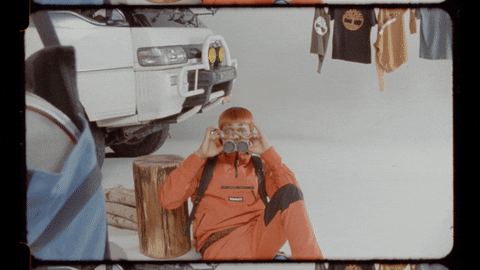 Look Back Reaction GIF by Timberland_eu