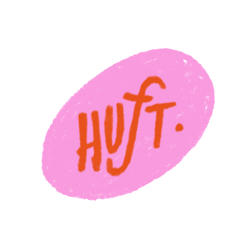 Pink Sigh Sticker