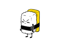 sushi sashimi Sticker