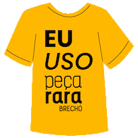 pecarara brechó pecararabrecho peça rara brechó peça rara Sticker