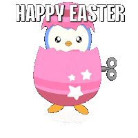 Easter Eggs Penguin Sticker by Pudgy Penguins