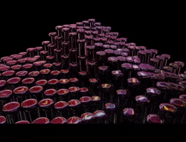 lucaionescuart 3d wave nft abstract GIF