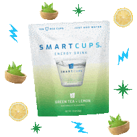 SmartCups energy tech technology caffeine Sticker