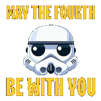 May The Fourth Be With You Star Wars Day Sticker by Pudgy Penguins