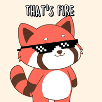 Sick Red Panda GIF