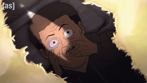 Shaking Freak Out GIF by Adult Swim