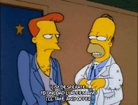 Talking Season 3 GIF by The Simpsons