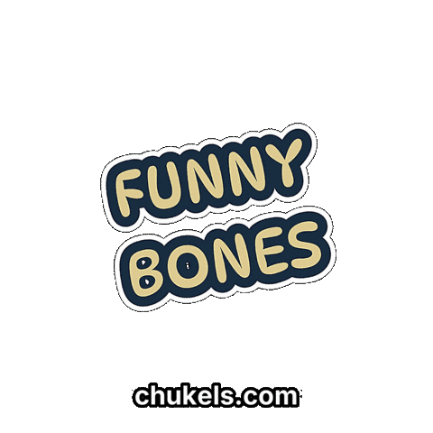 Happy Funny Bones Sticker by chukels