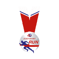 johndorfventurescorp run medal finisher johndorfrun Sticker