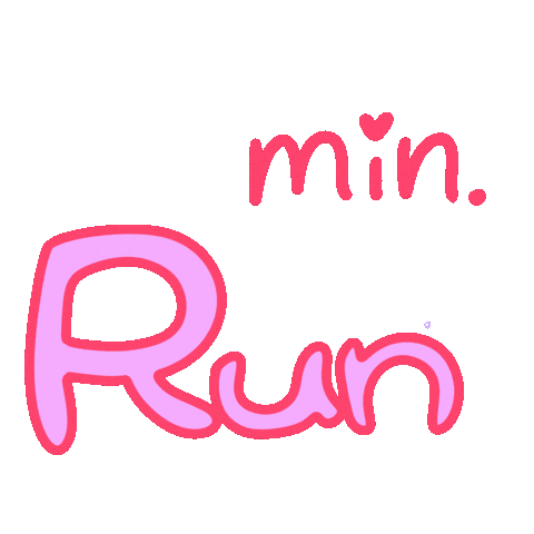 Workout Running Sticker