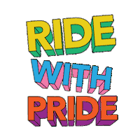 Pride Toronto Sticker by GO Transit