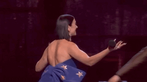 dua lipa brits GIF by BRIT Awards