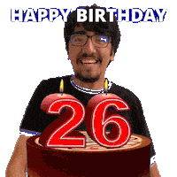 26Th Birthday Sticker