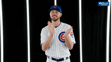 chicago cubs slow clap GIF by NBC Sports Chicago
