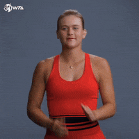 Wave Applause GIF by WTA