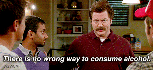 parks and recreation alcohol GIF
