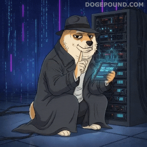Smirk Hacking GIF by Doge Pound