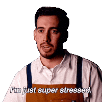 Stressed Sticker by Next Level Chef