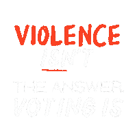 Register To Vote Donald Trump Sticker by INTO ACTION