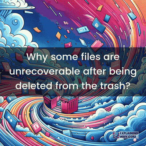 Data Recovery Trash GIF by ExplainingWhy.com