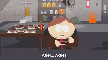 spilling eric cartman GIF by South Park 