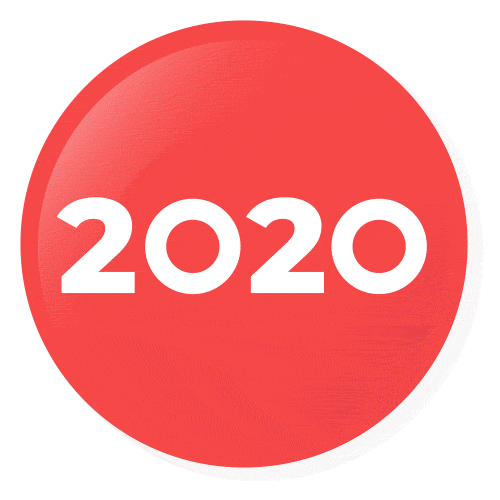 theSkimm giphyupload red 2020 vote Sticker