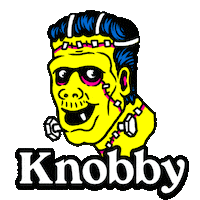 Monster Mash Halloween Sticker by Knobby