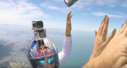 awesome skydiving GIF by Red Bull