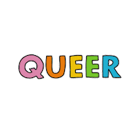 Proud Gay Pride Sticker by Hannah Daisy