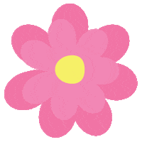 cinziopeillustration flower new post spring garden Sticker