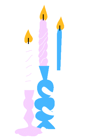 Relax Candle Sticker by Veera Kesänen