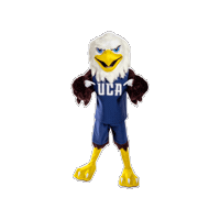 Eddie The Eagle Mascot Sticker by UC Academy