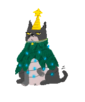 Cat Tree Sticker