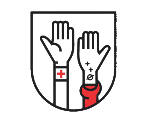 redcrosslt giphyupload redcross lrk rankytes Sticker