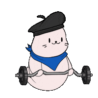 Work Out Fun Sticker by Sappy Seals Community