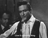 black and white love GIF