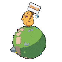 Marching Lets Go Sticker by Apeironnft