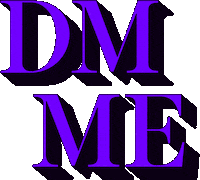 Message Dm Me Sticker by Badass Empires