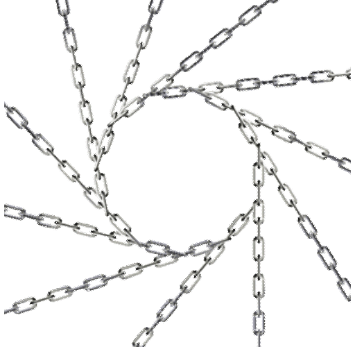 Chains Sticker by Kat Cunning