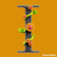 English Typography GIF by Evan Hilton