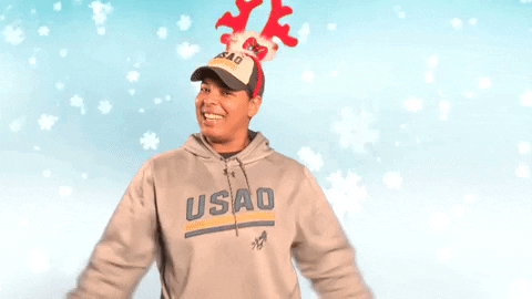 oh yeah christmas GIF